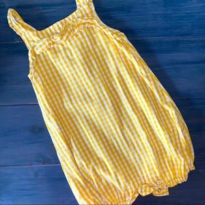 Gingham romper